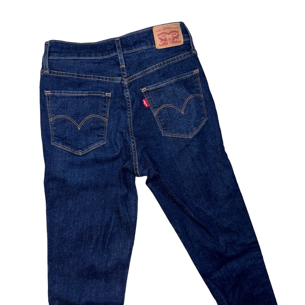 Levi’s 720 High Rise Super Skinny Dark Wash Jean Women’s Size 4/27 - Picture 4 of 7